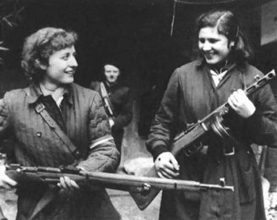 Anti-communist guerillas in the Hungarian Revolt of 1956